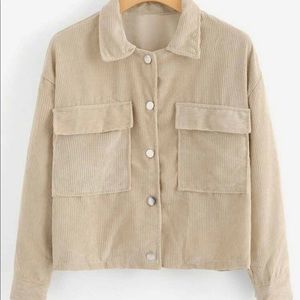 Dual Pocket corduroy jacket